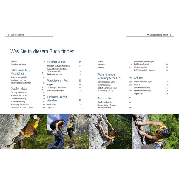 Outdoor-Klettern - Das offizielle Lehrbuch zum DAV-Kletterschein - Sportratgeber