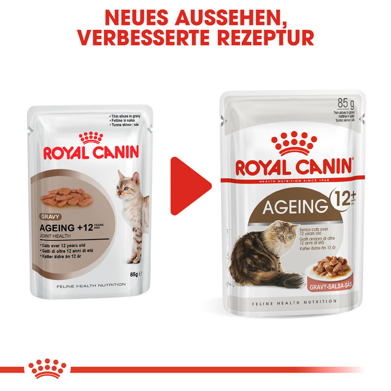 ROYAL CANIN Nassfutter ROYAL CANIN Ageing +12 12x85g in Soße
