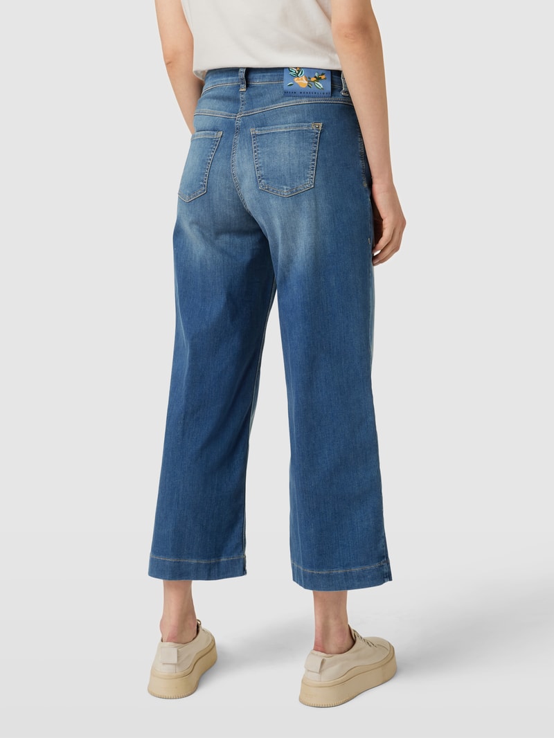 Culotte im Destroyed-Look Modell 'DREAM' in dunkelblau