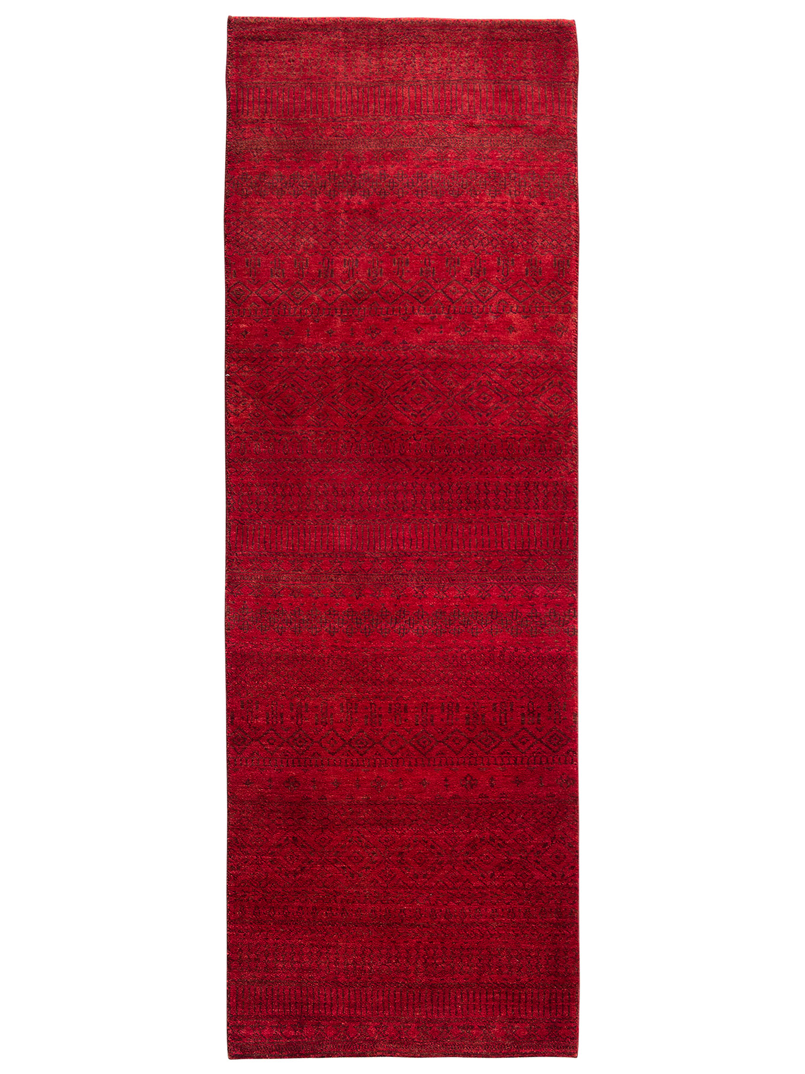 Contemporary Gabbeh ca. 80 x 234 cm, Unikat / Einzelstück