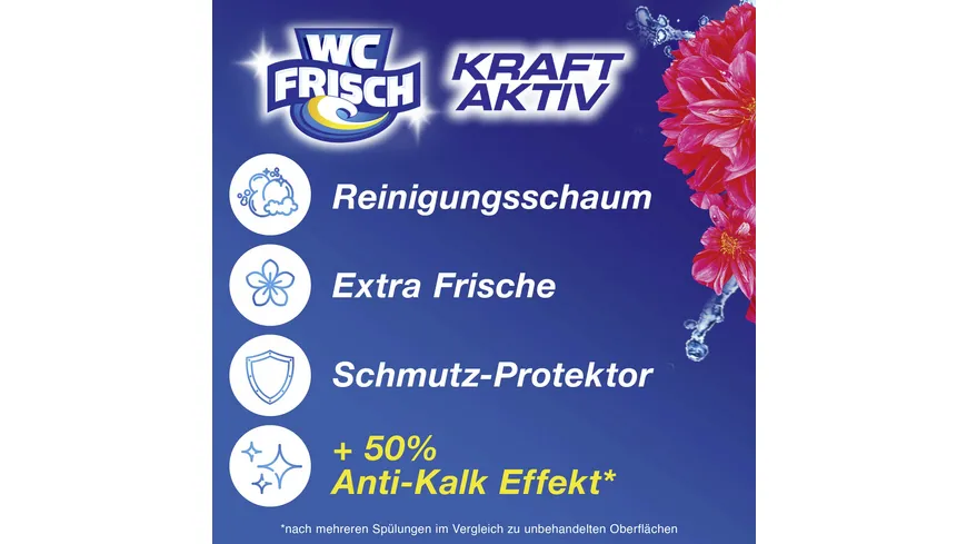 WC FRISCH Kraft-Aktiv Blütenfrische