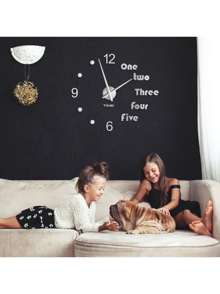 relaxdays Wanduhr 