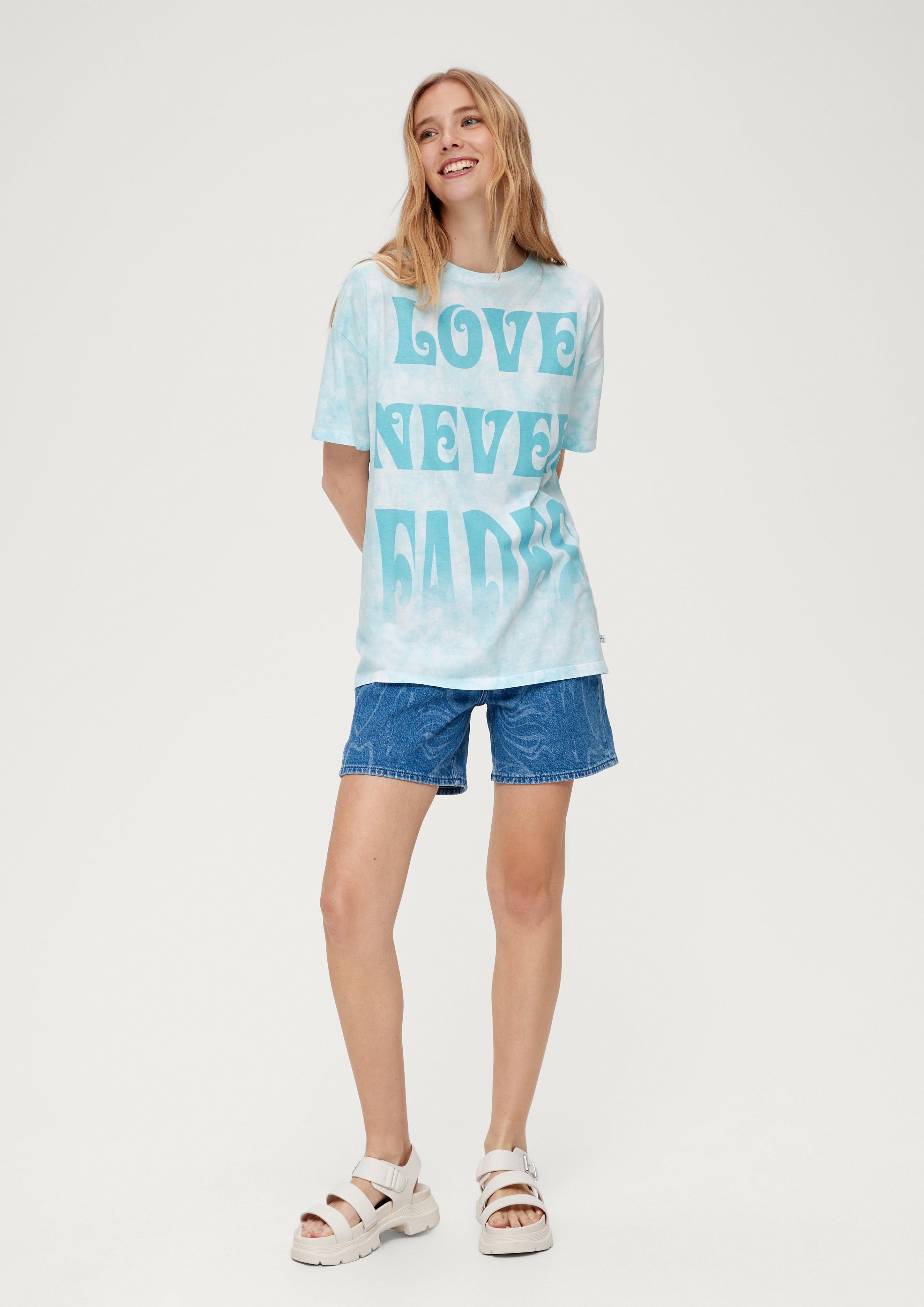 Batikshirt mit Statement-Print  2131287-01D0