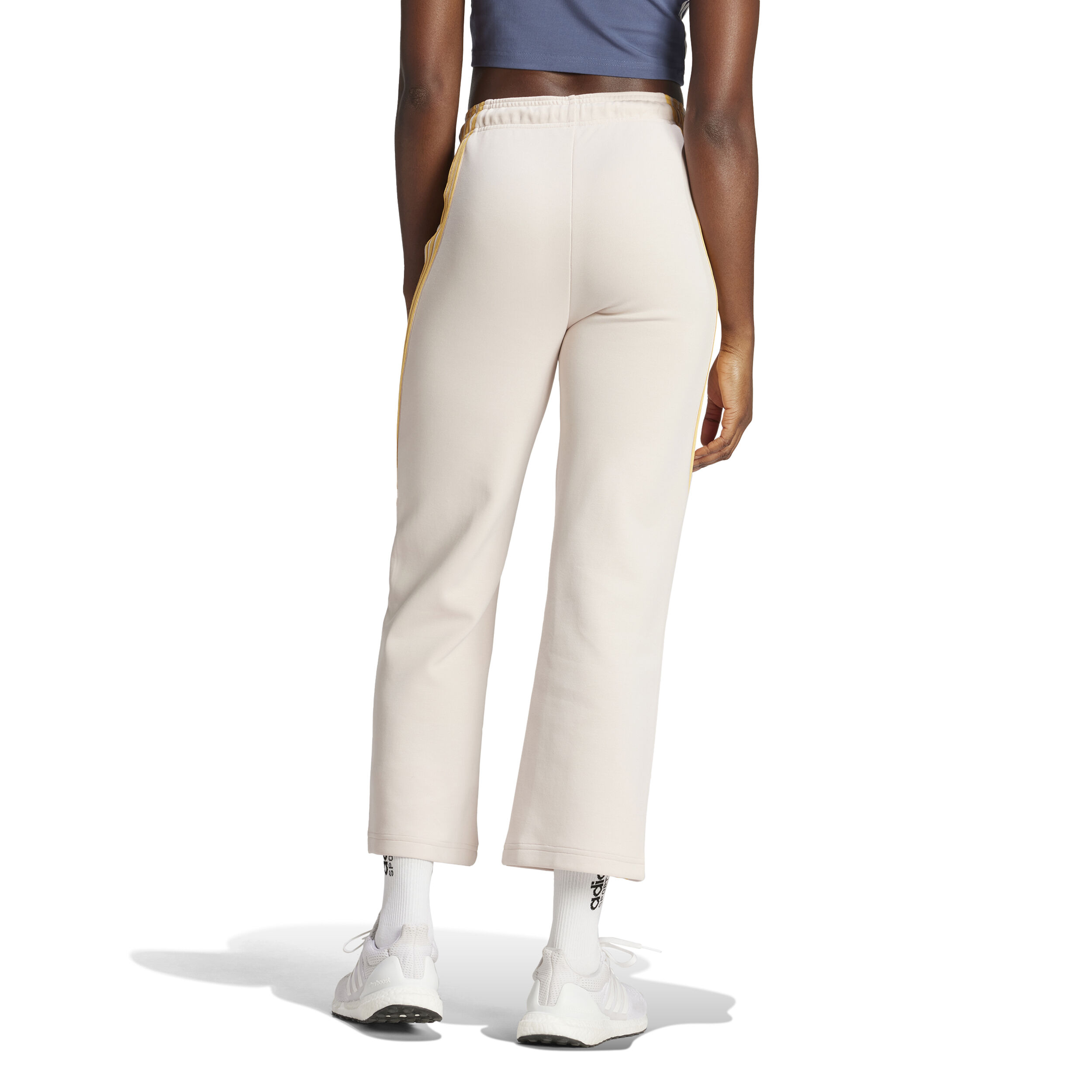 Future Icon 3 Stripes OH Trainingshose Damen - Beige, Gelb