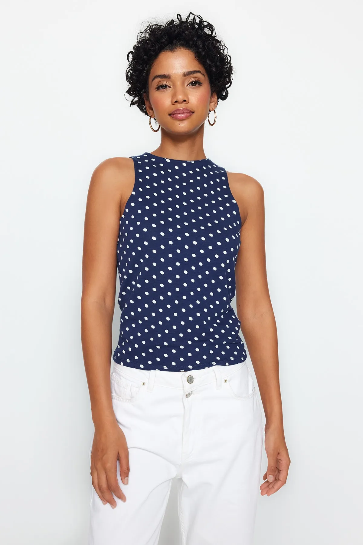 Trendyol Collection  Unterhemd - Dunkelblau - Slim Fit
