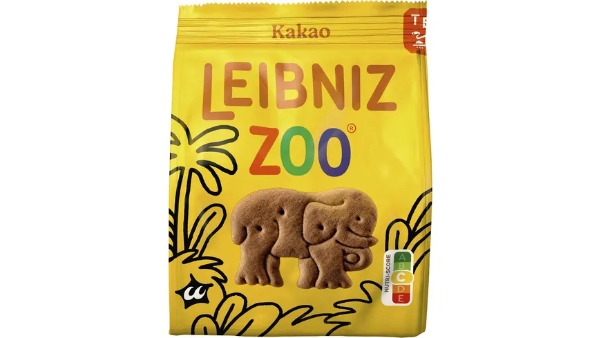 LEIBNIZ Butterkekse Schokolade Zoo 125 g