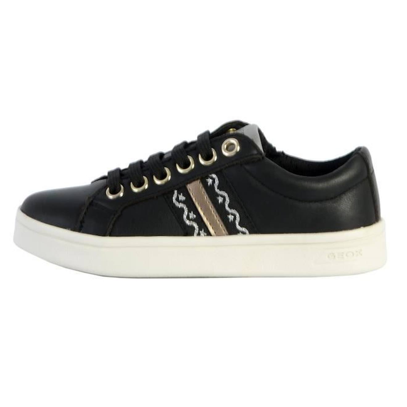 Basket Geox Enfant/Fille J Drock noir