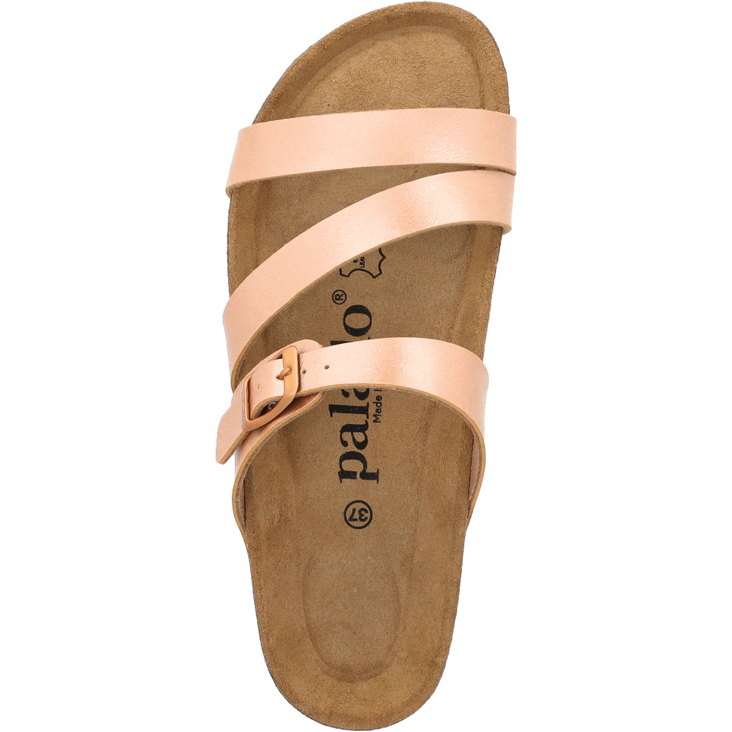 Palado Ikaria Metallic, Pantoletten, Damen, Rose