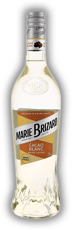 Marie Brizard Cacao Blanc / White Marie Brizard Cacao Blanc / White Klarer, cremiger Kakao-Likör mit natürlichen Kakao- und Vanillearomen. 0,7	 Liter - Vol 20%