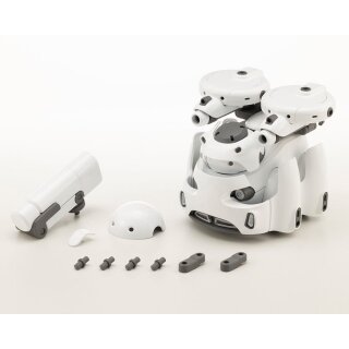 Maruttoys Plastic Model Kit - Tamotu Type-S (White Ver.)