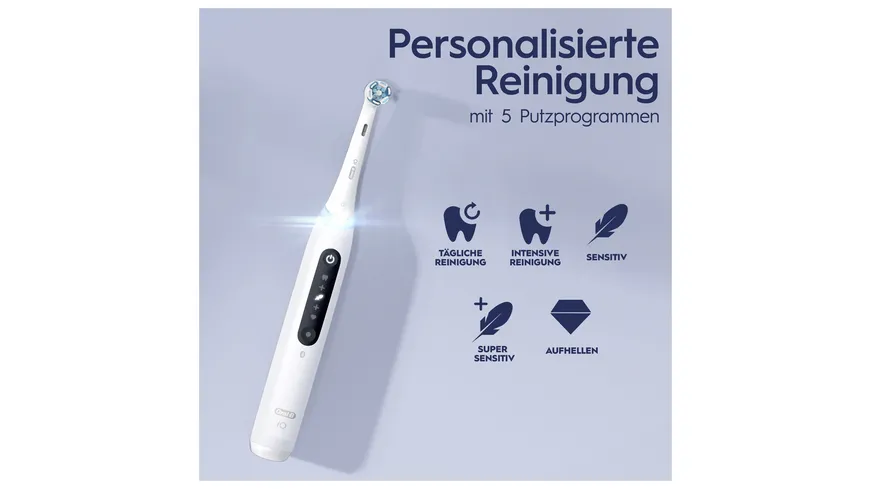 Oral-B Elektrische Zahnbürste iO Series 5 Quite White