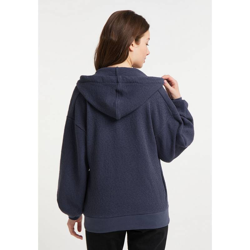 SOMWR Essential V-Neck Hoodie Knitted Hoodie Damen