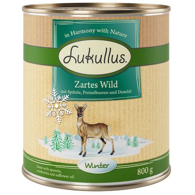 Lukullus Winter-Menü: Zartes Wild