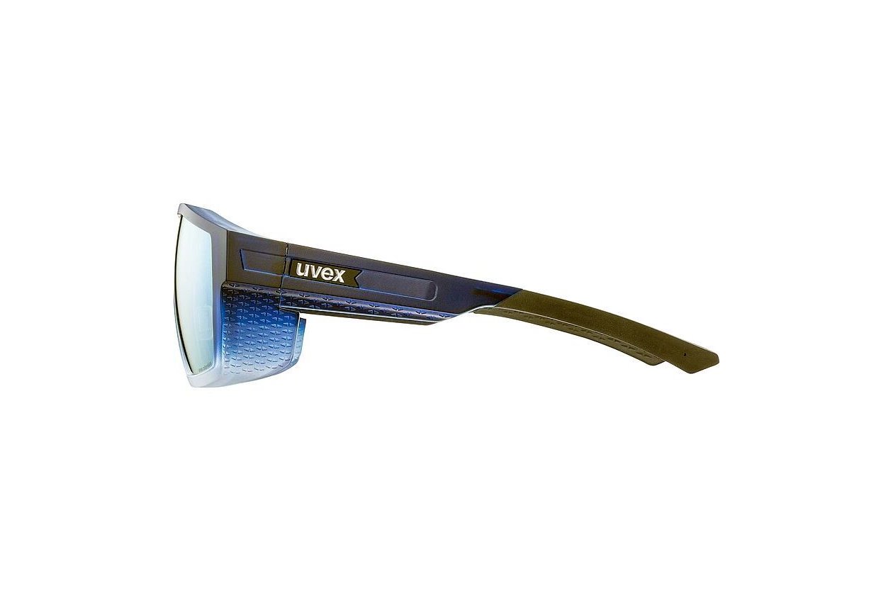 Uvex MTN Style CV Blue Matt Fade / Mirror Blue