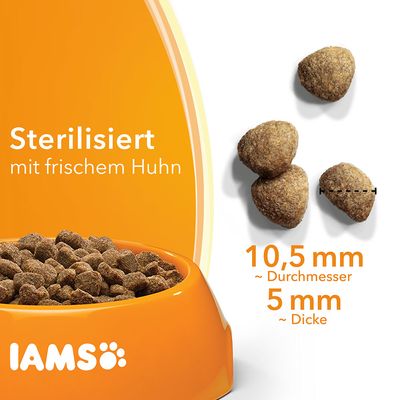 IAMS for Vitality Cat Adult Sterilised Huhn