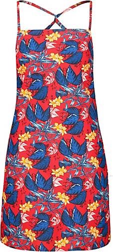 TOMMY-JEANS Damen Sommerkleid TJW PRINTED TIE BACK MINI DRESS