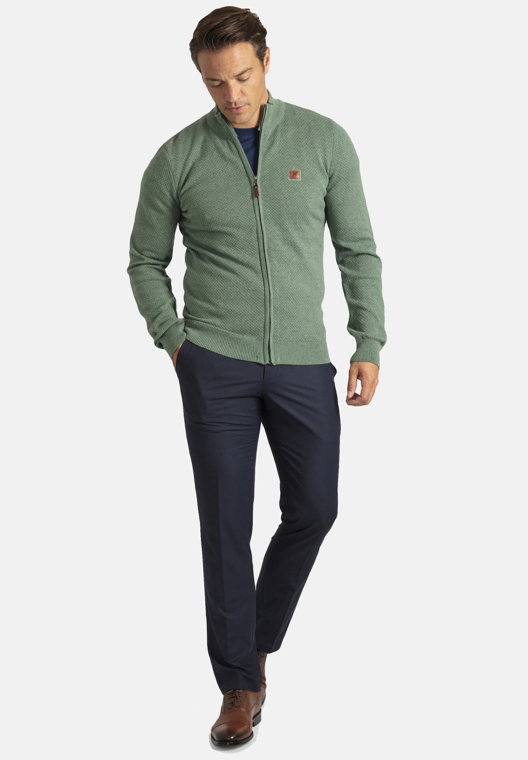 Williot MODERN FIT HONEYCOMB - Cárdigan
