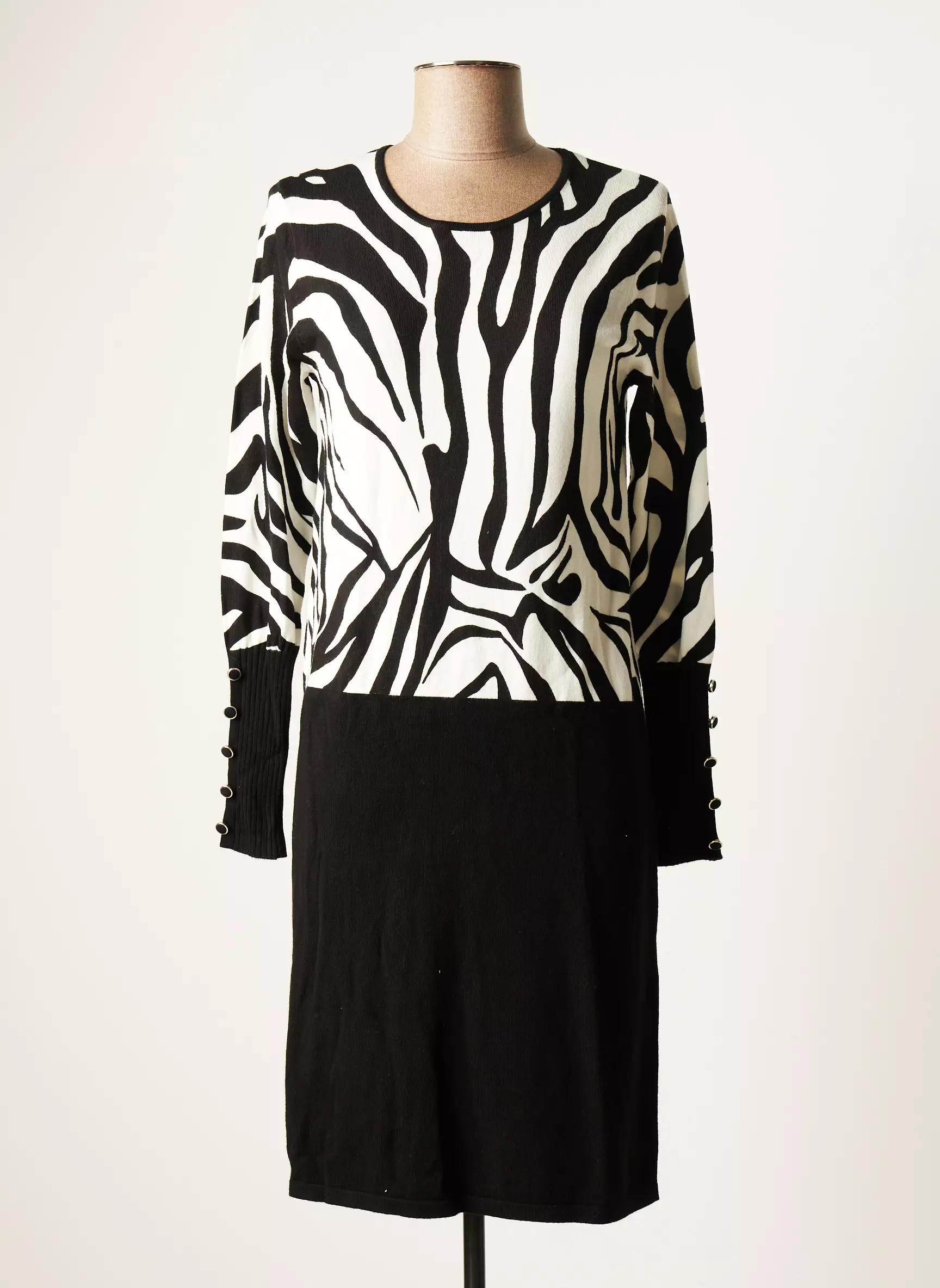 Marble Robes Pulls Femme couleur noir