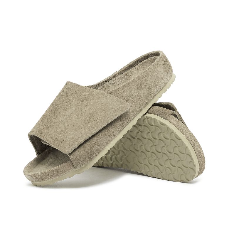 Birkenstock x Fear of God Kids Los Feliz Suede Leather taupe