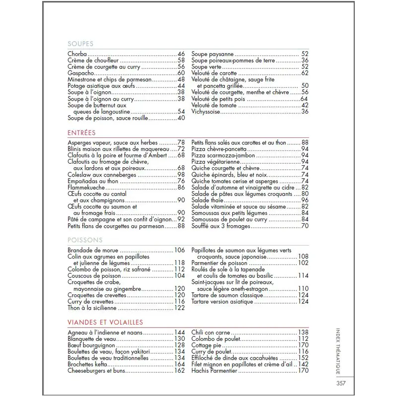 LIVRE 300 RECETTES FRANCAIS SAV