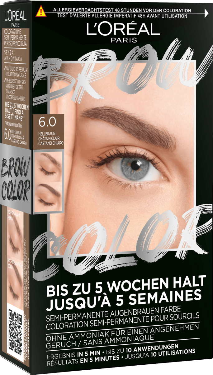 Augenbrauenfarbe 6.0 Light Brunette, 1 St