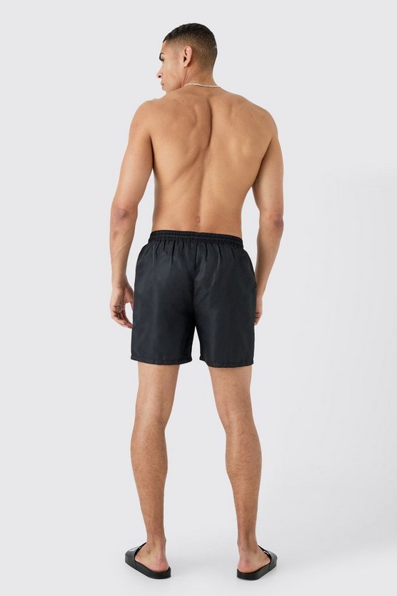 Mittellange Badehose