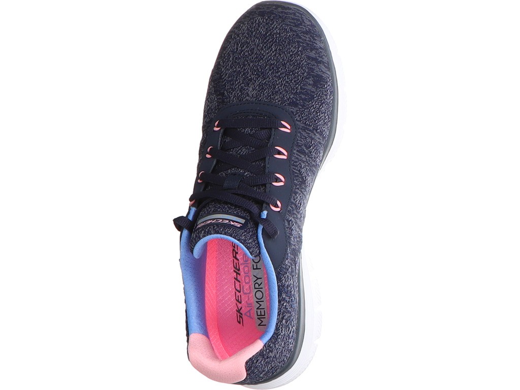 SKECHERS Freizeit Schnürer blau