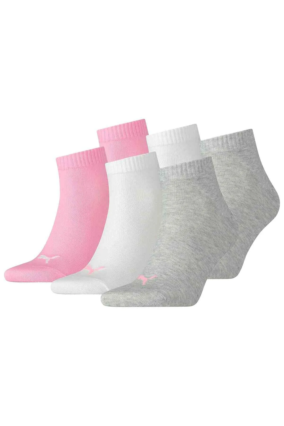 Puma  Unisex Socken, 6er Pack - Quarter, Sneaker