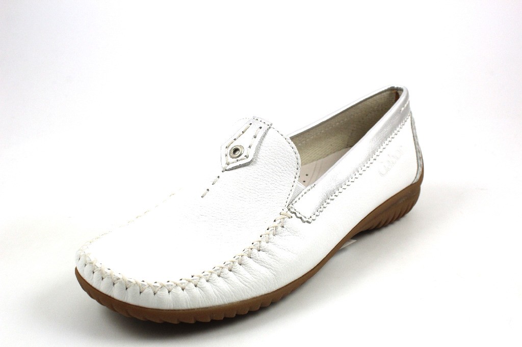 GABOR Sportliche Slipper weiss