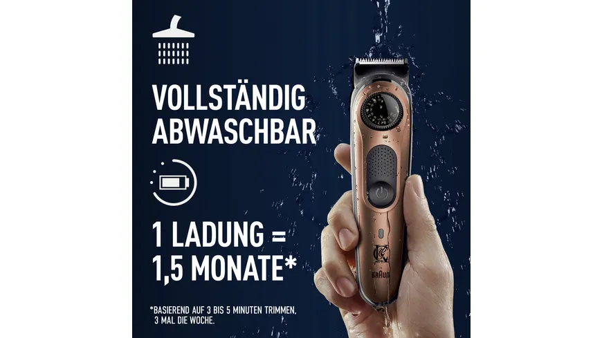 King C. Gillette Bartschneider Elektrischer Barttrimmer PRO