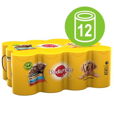 Pedigree Adult Selection Multipack 12 x 400 g