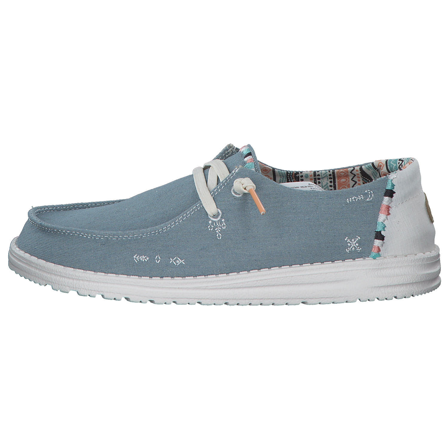 Hey Dude 40054, Schnürschuhe, Damen, light denim