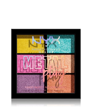 NYX Professional Makeup Metal Play Pigment Lidschatten Palette-14 g