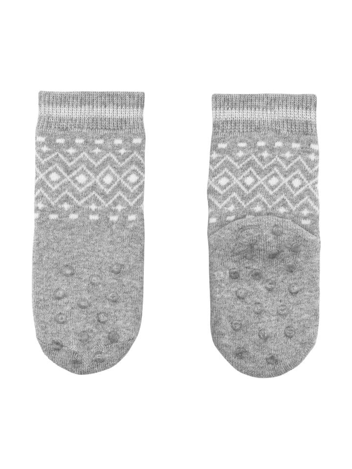 Sterntaler ABS Krabbelsocken 2er-Pack Elefant in hellgrau mel. günstig kaufen