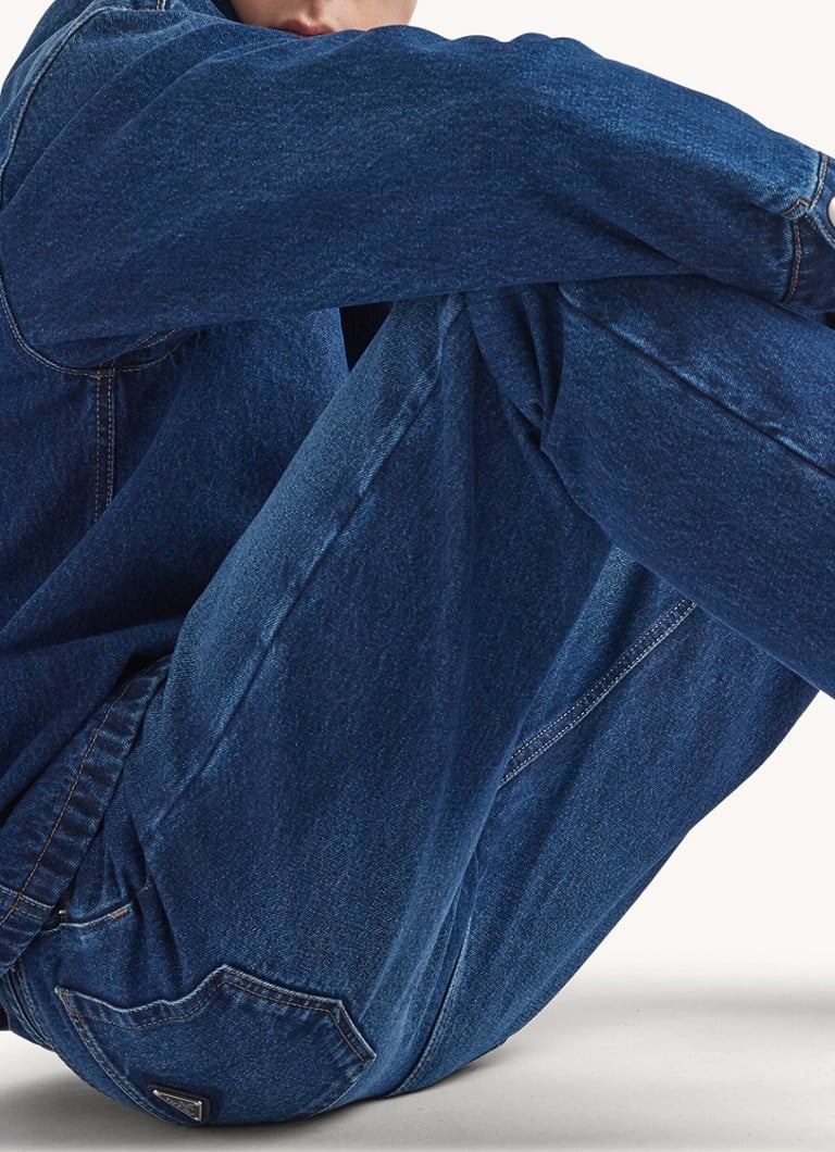 Calça jeans Prada de corte reto com lavagem média