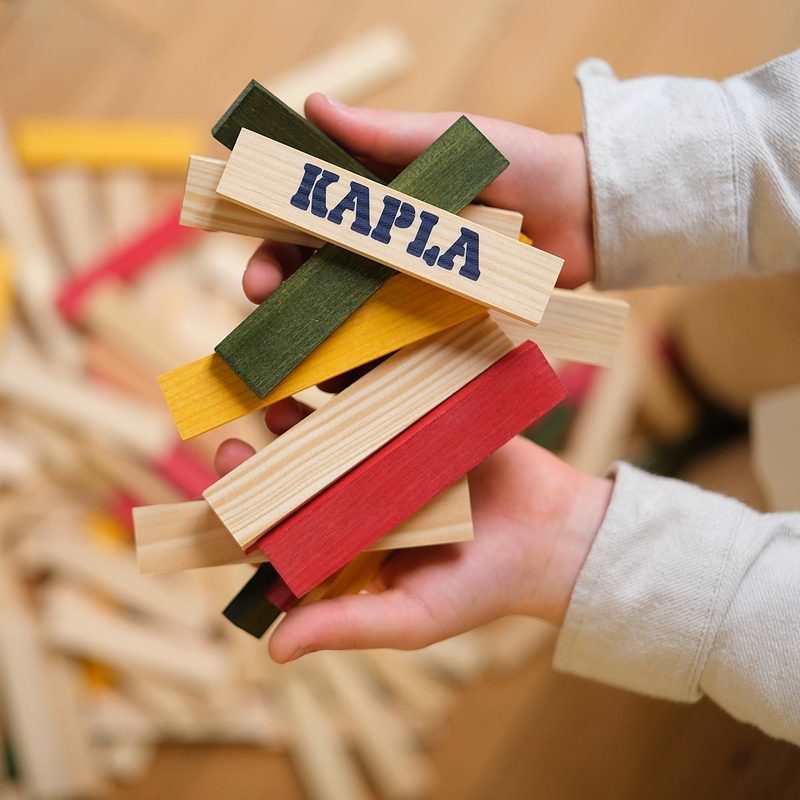 Baril 120 planchettes Kapla