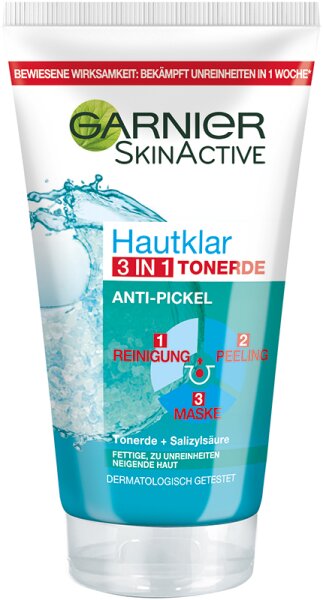 Garnier SkinActive Hautklar 3in1 Anti-Pickel Gesichtspeeling