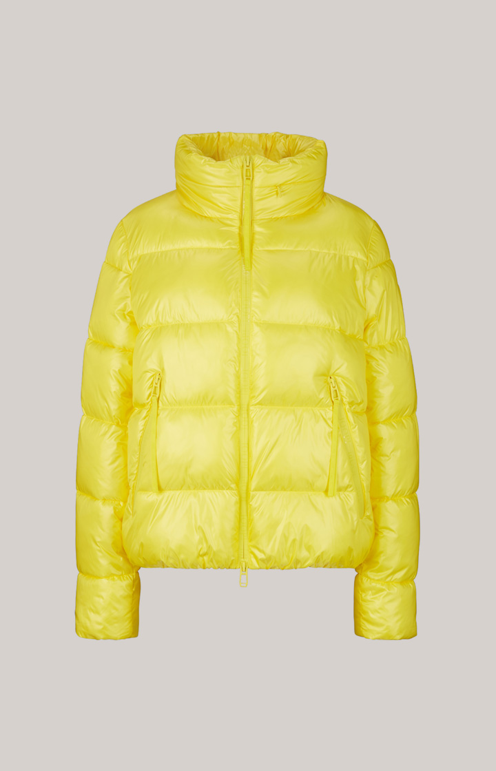 Steppjacke in Gelb