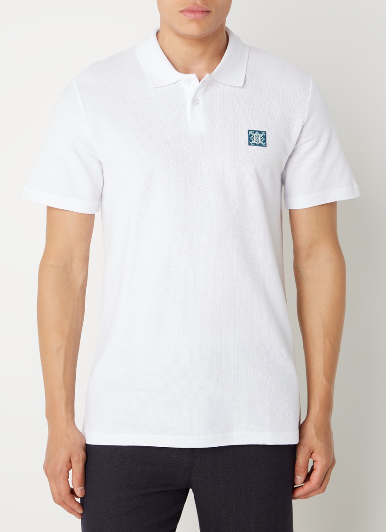 Polo majica regularnog kroja Les Deux Piece od pamučnog pikea s vezom logotipa