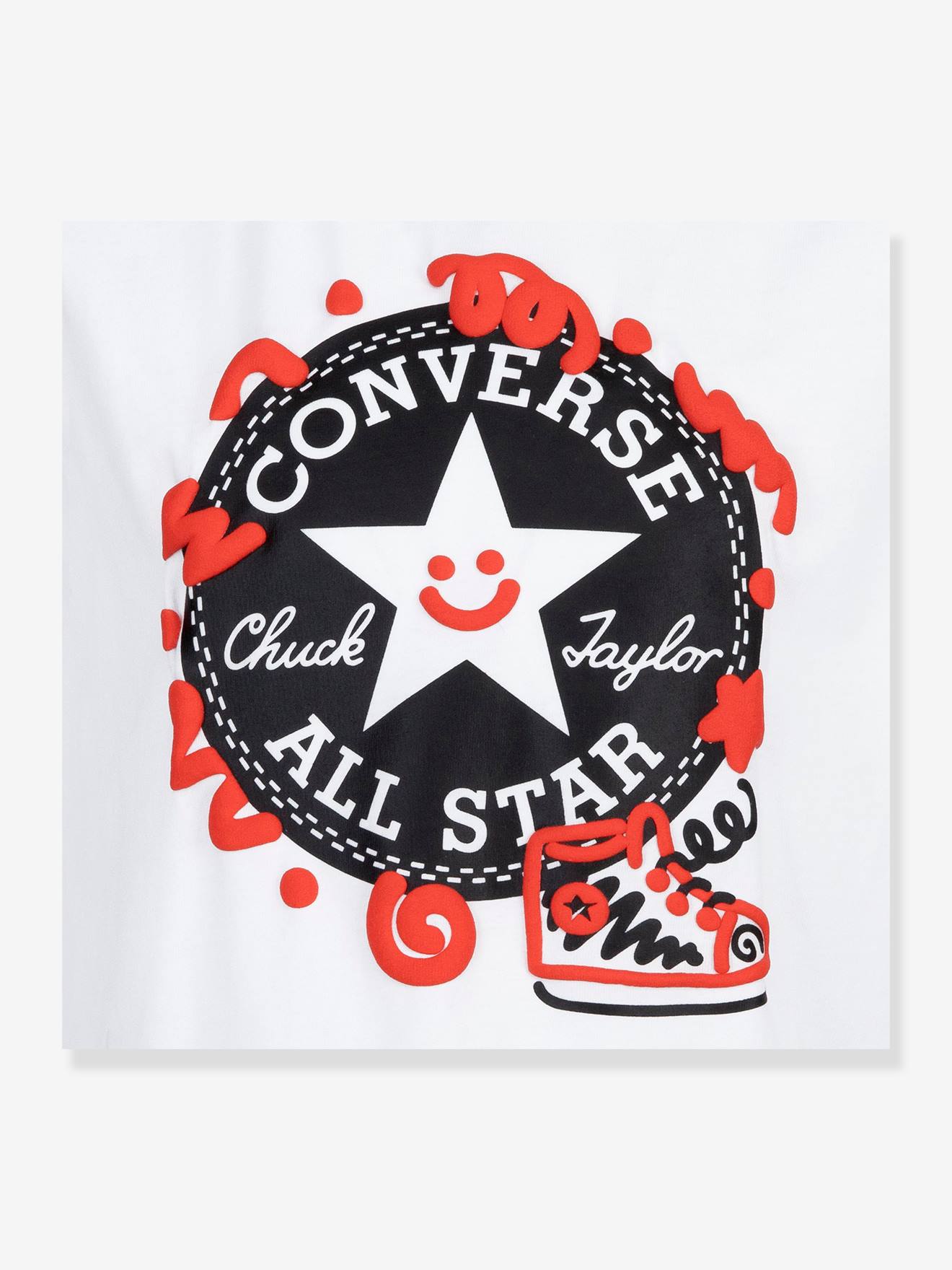 Converse Jungen-Set: T-Shirt & Shorts CONVERSE - weiß