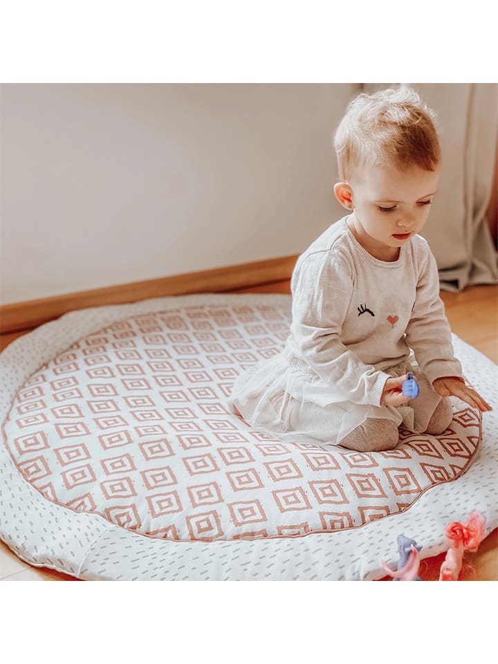 Emma&Noah Krabbeldecke in Rosa günstig kaufen