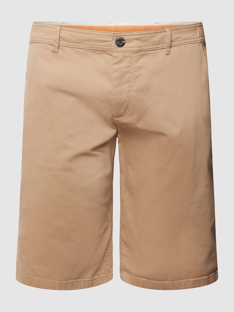 PLUS SIZE Chino-Shorts mit Eingrifftaschen in beige