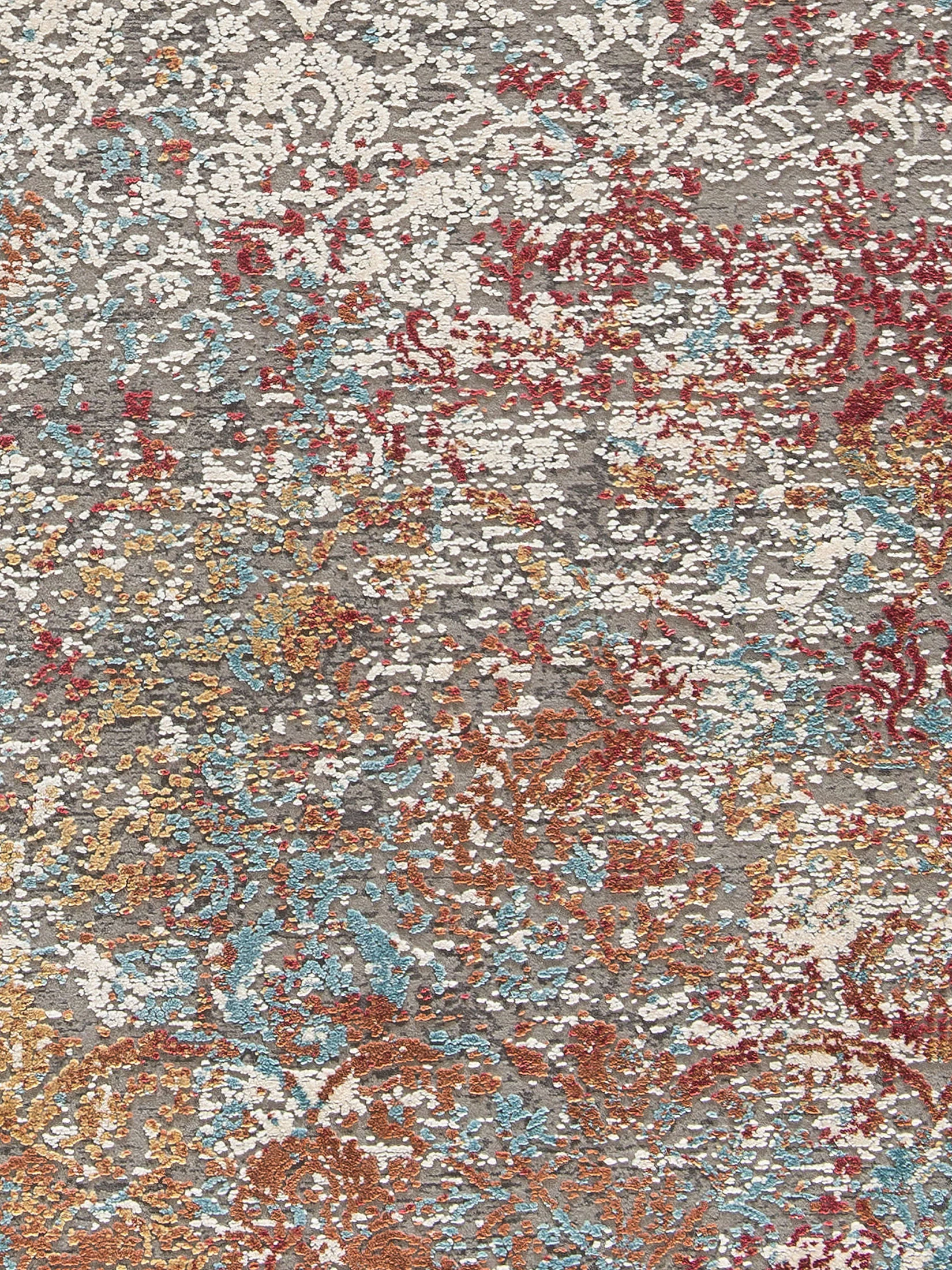 Ilias Vintage-Teppich, Vintage Blau