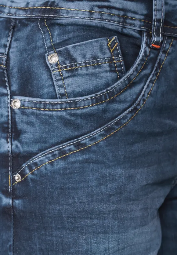 CECIL Loose Fit Jeansshorts