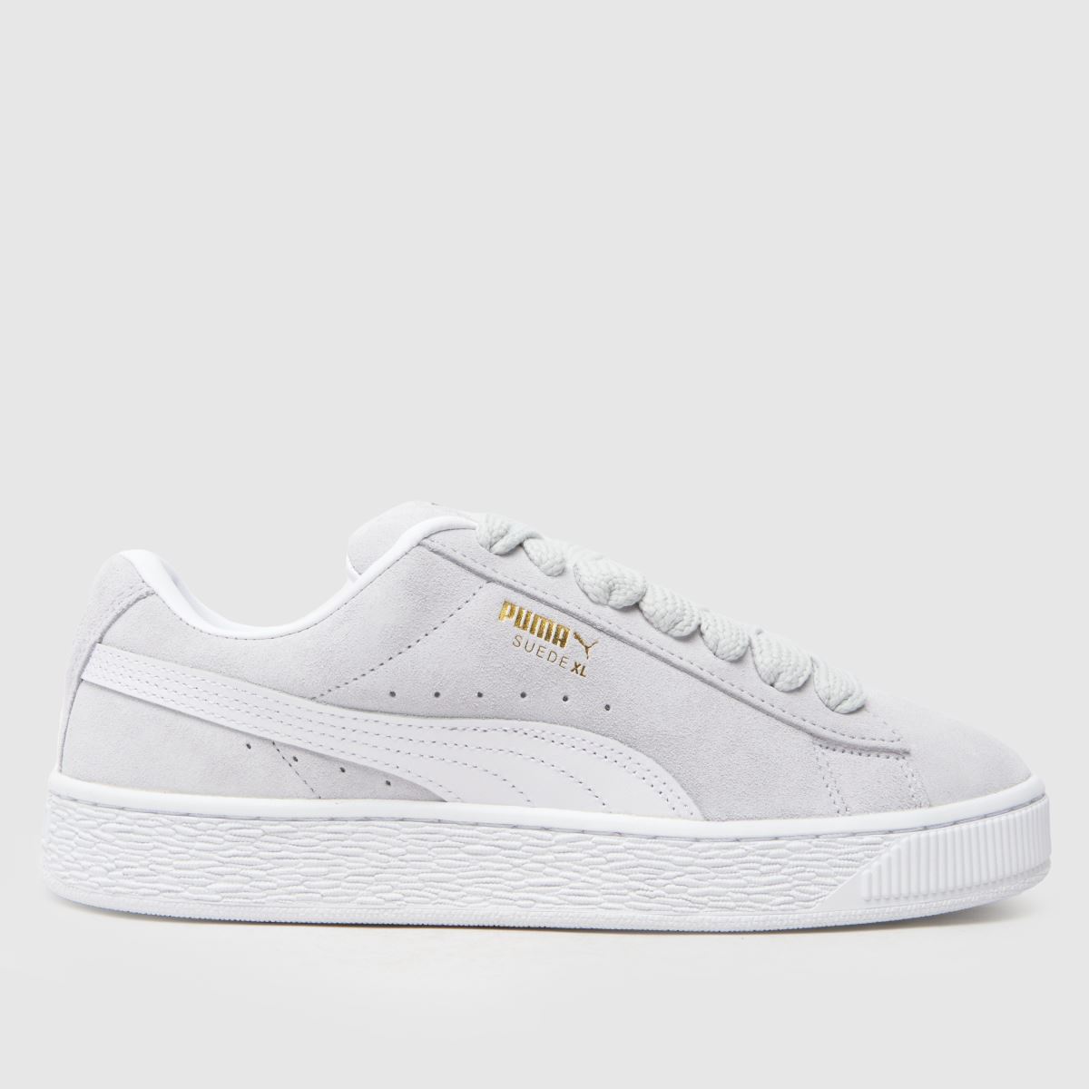 PUMA Suede XL sportcipő világosszürke színben