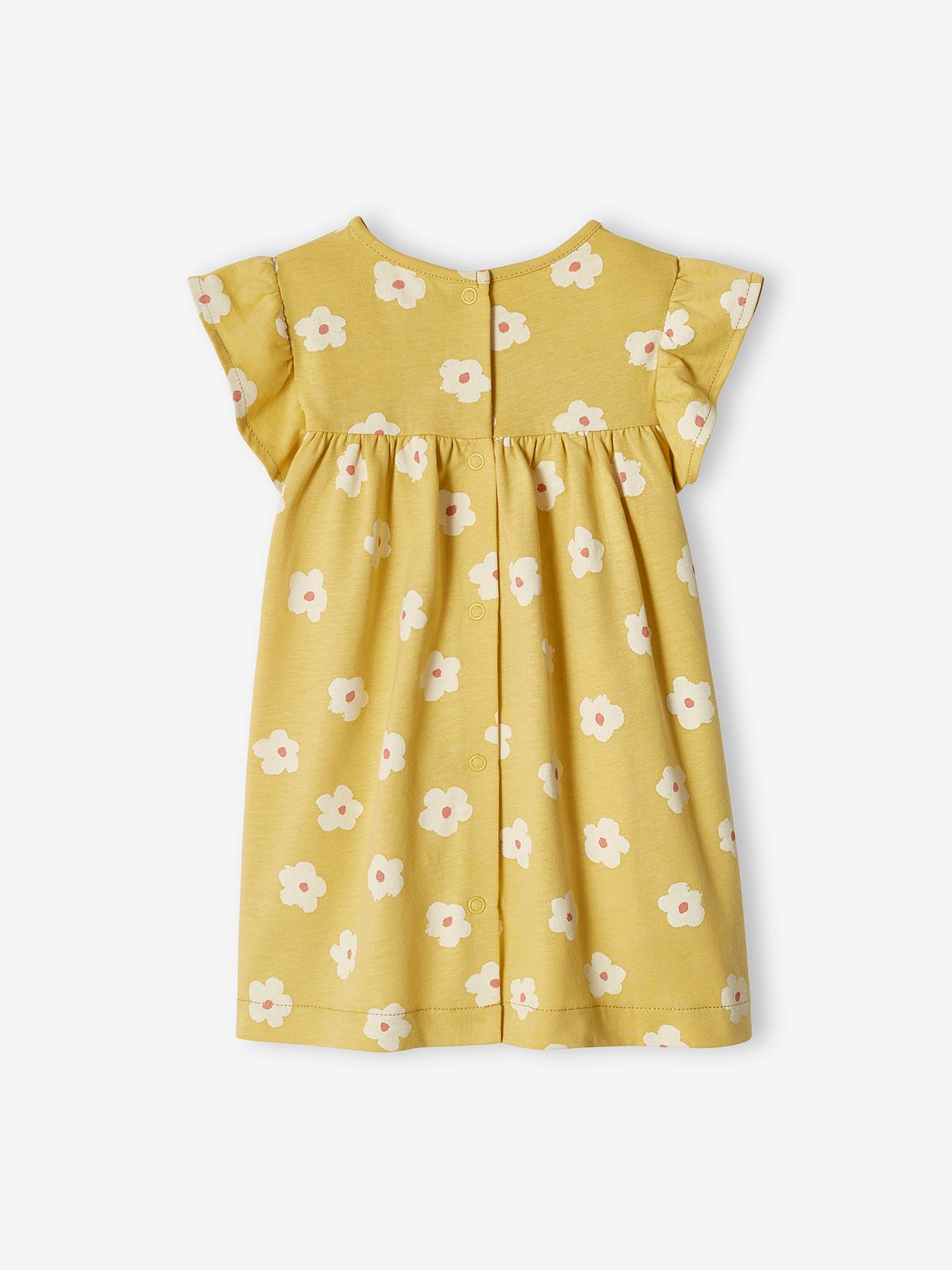 Robe bébé en jersey BASICS bleu royal rayé