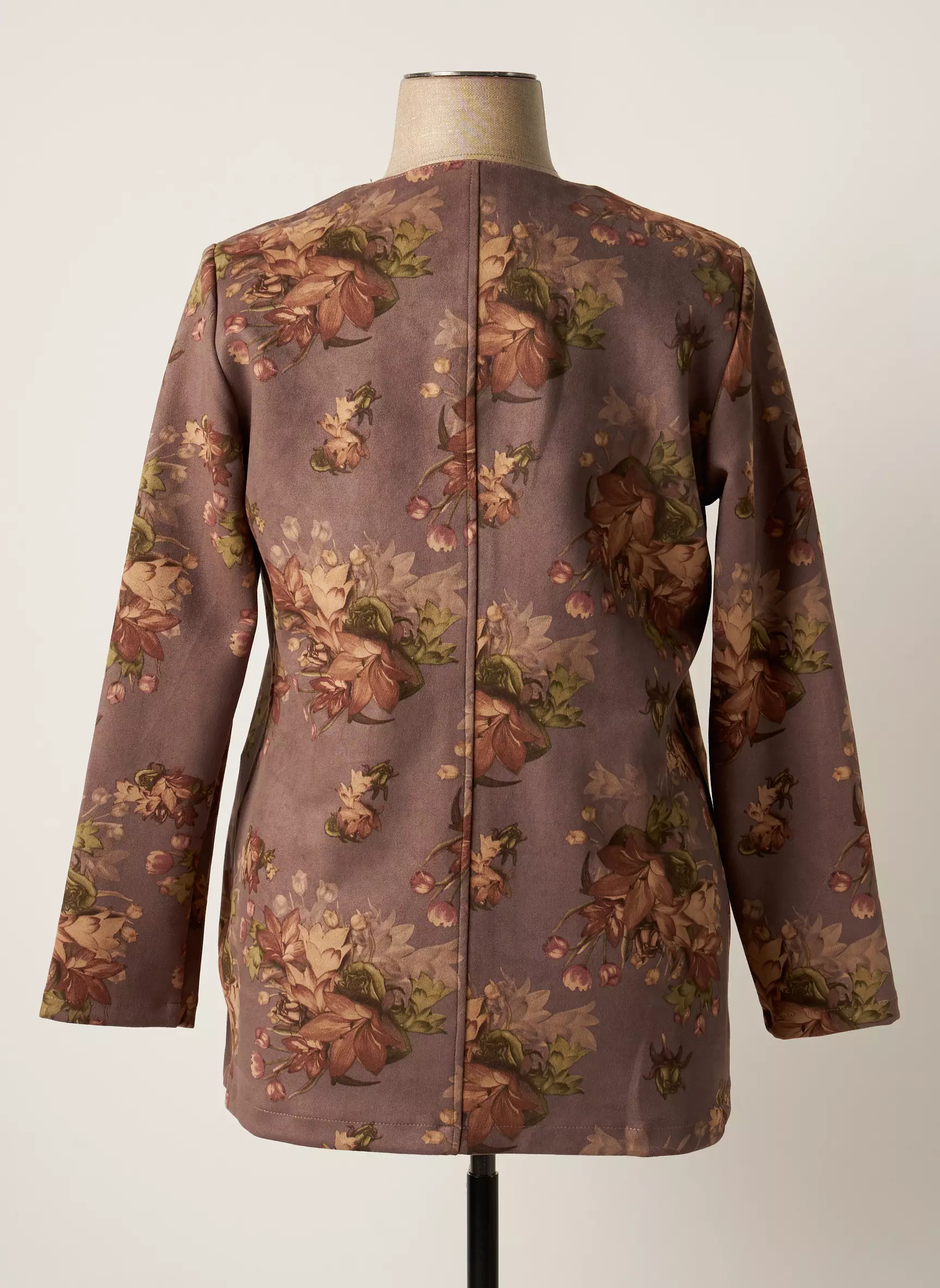 Quatre Vingt Jours Manteaux Longs Femme couleur marron