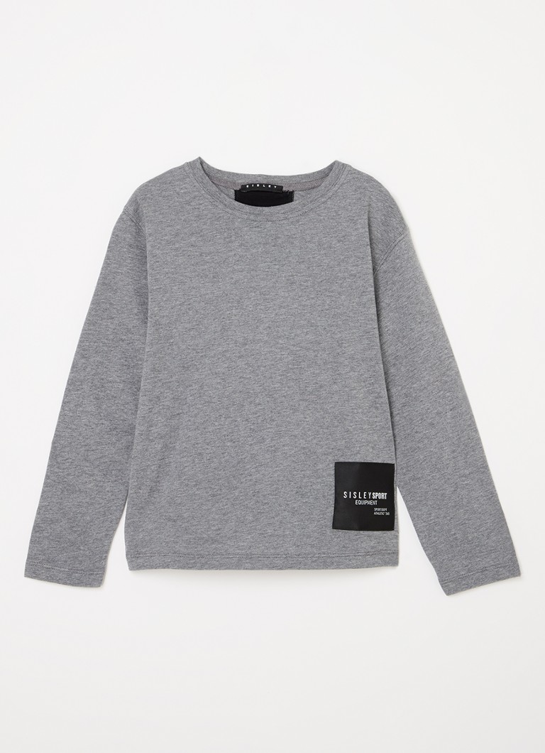Sisley Young Langarmshirt mit Logo