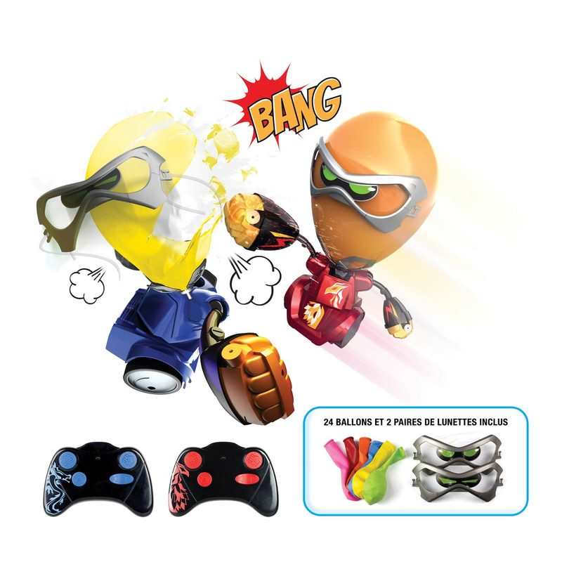 Pack combat de boxe 2 robots ballons Ycoo