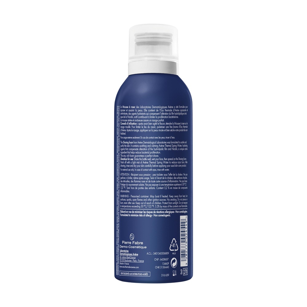 Avène Eau Thermale Avène Men Mousse à raser 20 0ml Mousse